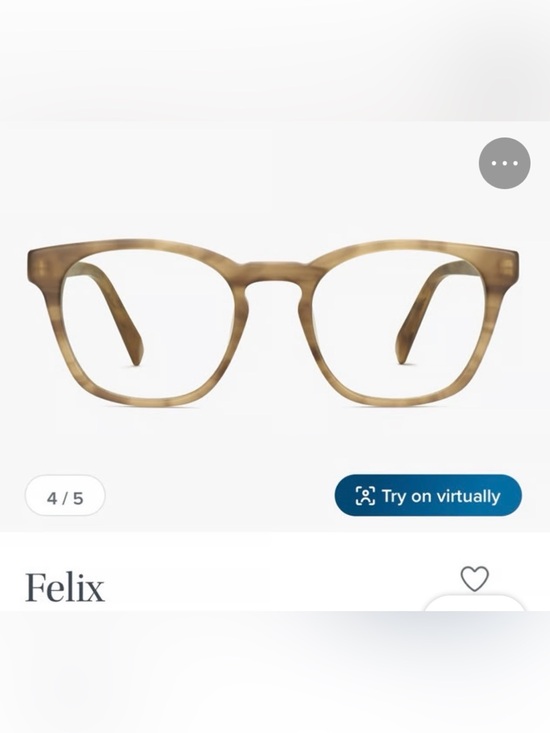 Accessories - Warby Parker, Felix, Matte Sandlewood frames